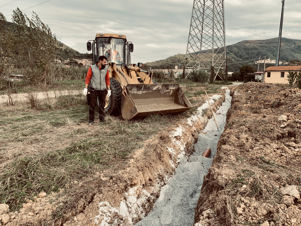 ruspa per movimento terra a la spezia