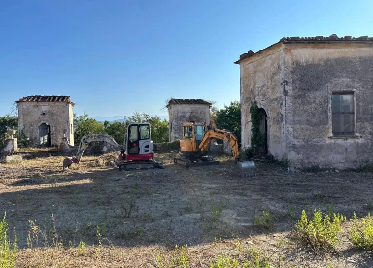 Pulizia terreno vezzano ligure